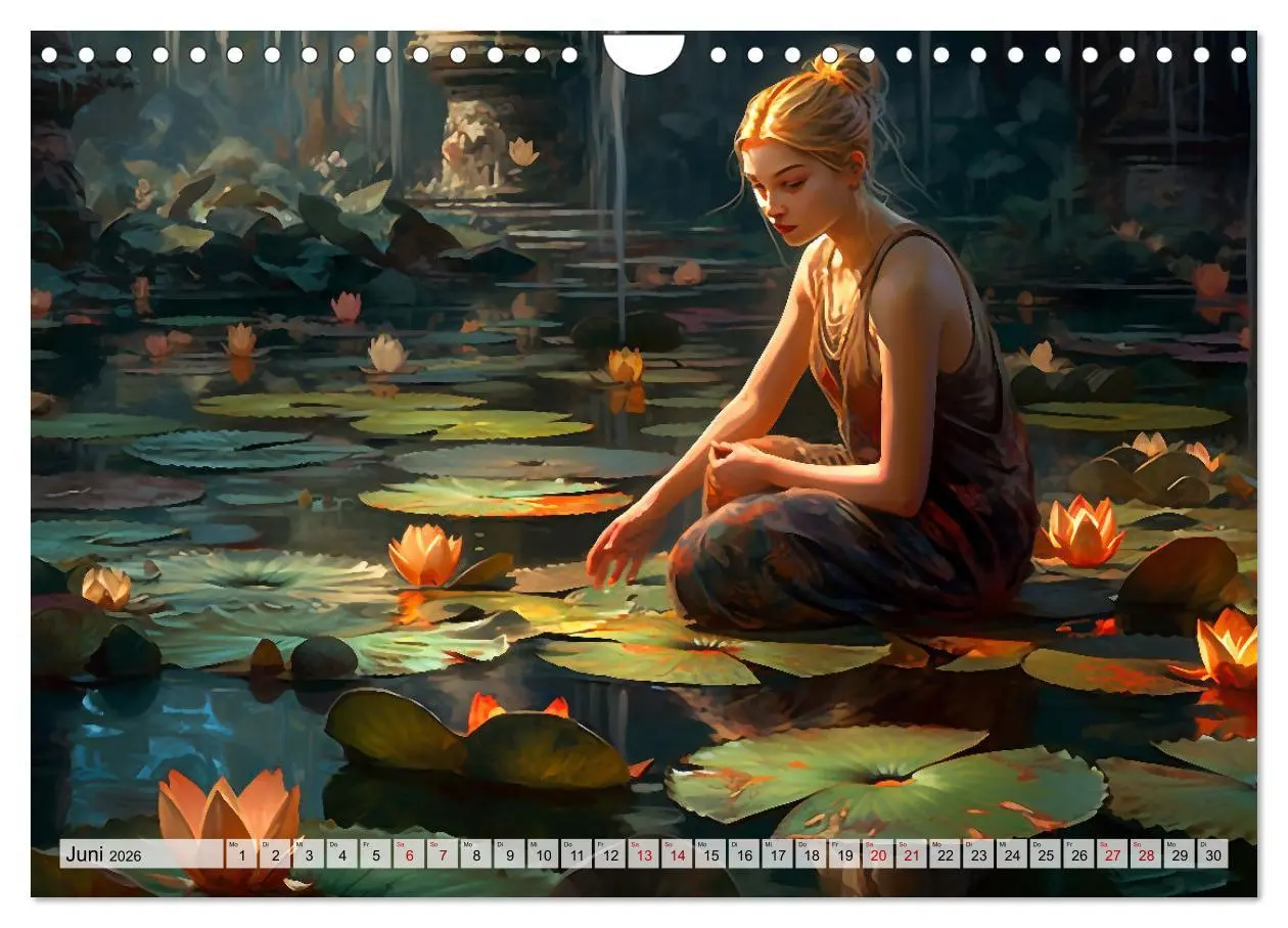 Bild: 9783457378366 | Yoga, die innere Balance (Wandkalender 2026 DIN A4 quer), CALVENDO...