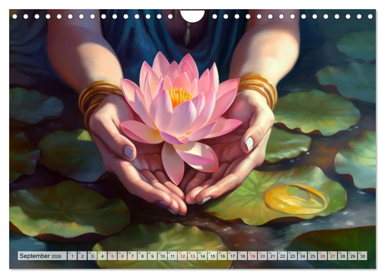 Bild: 9783457378366 | Yoga, die innere Balance (Wandkalender 2026 DIN A4 quer), CALVENDO...