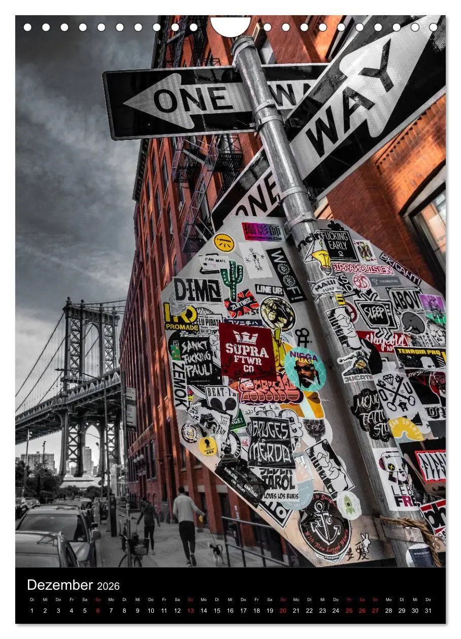 Bild: 9783516398366 | New York City - Color Glow Edition (Wandkalender 2026 DIN A4 hoch),...