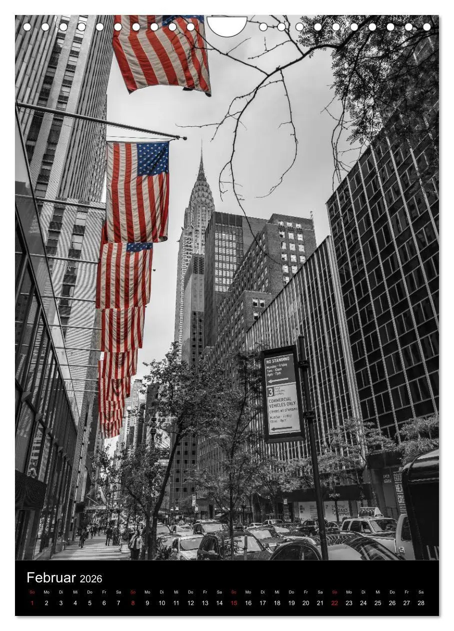 Bild: 9783516398366 | New York City - Color Glow Edition (Wandkalender 2026 DIN A4 hoch),...