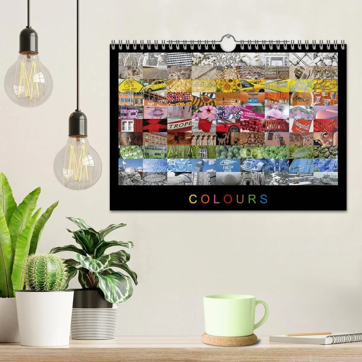 Bild: 9783594208366 | Colours (Wandkalender 2027 DIN A4 quer), CALVENDO Monatskalender