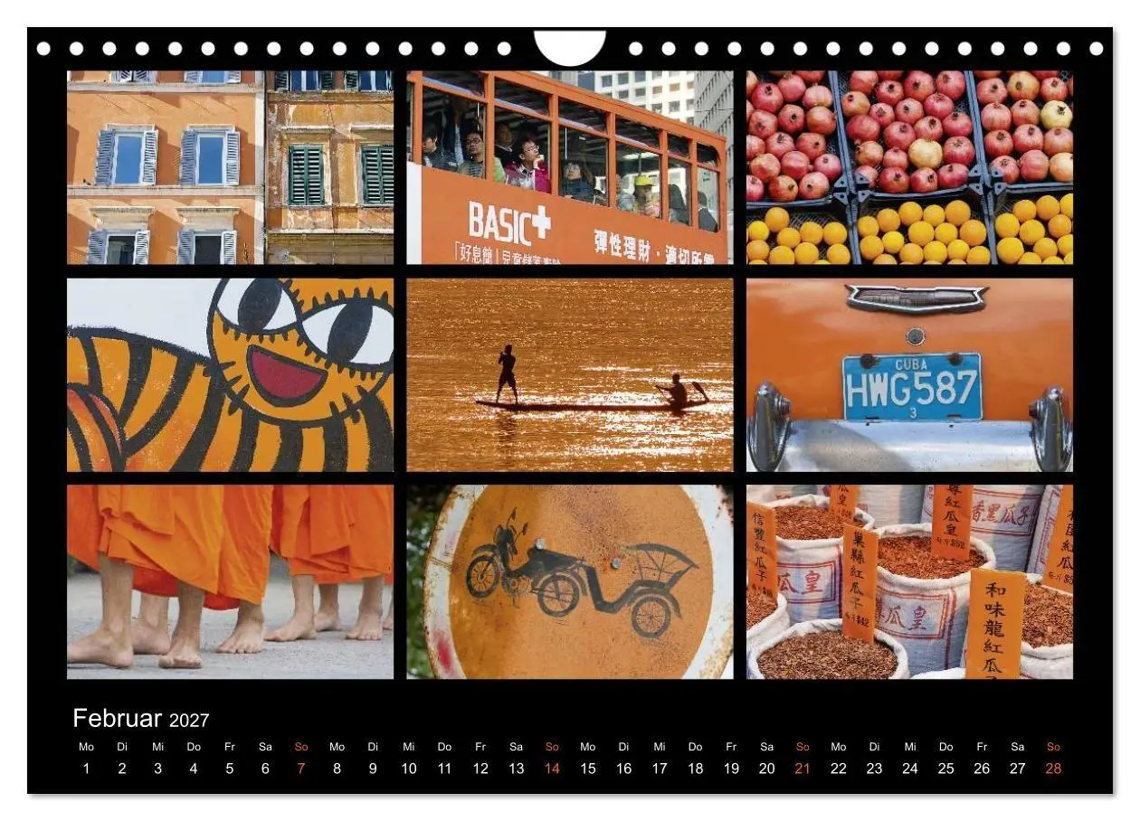 Bild: 9783594208366 | Colours (Wandkalender 2027 DIN A4 quer), CALVENDO Monatskalender