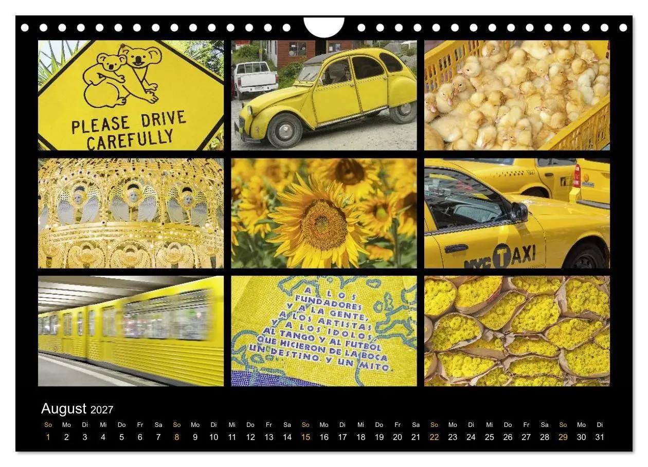 Bild: 9783594208366 | Colours (Wandkalender 2027 DIN A4 quer), CALVENDO Monatskalender