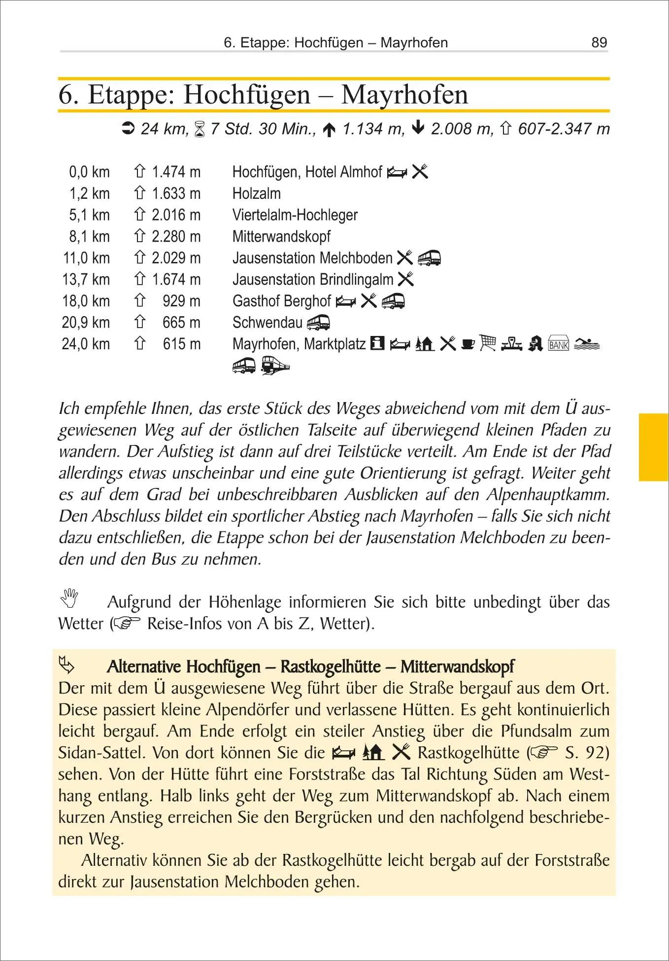 Bild: 9783866868366 | Tegernsee - Sterzing über die Alpen in 8 Etappen | Ulrike Gaube | Buch