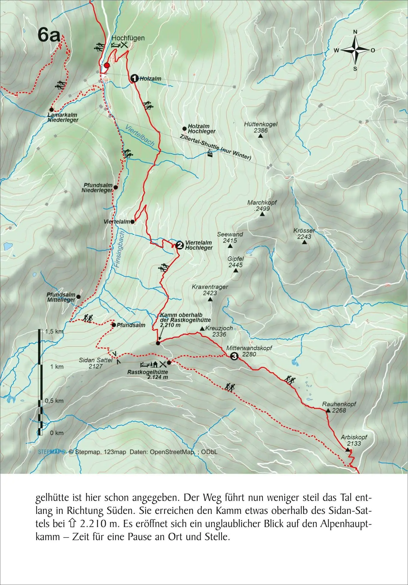 Bild: 9783866868366 | Tegernsee - Sterzing über die Alpen in 8 Etappen | Ulrike Gaube | Buch