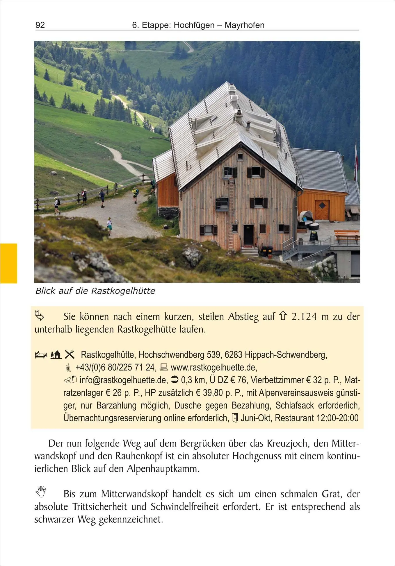 Bild: 9783866868366 | Tegernsee - Sterzing über die Alpen in 8 Etappen | Ulrike Gaube | Buch