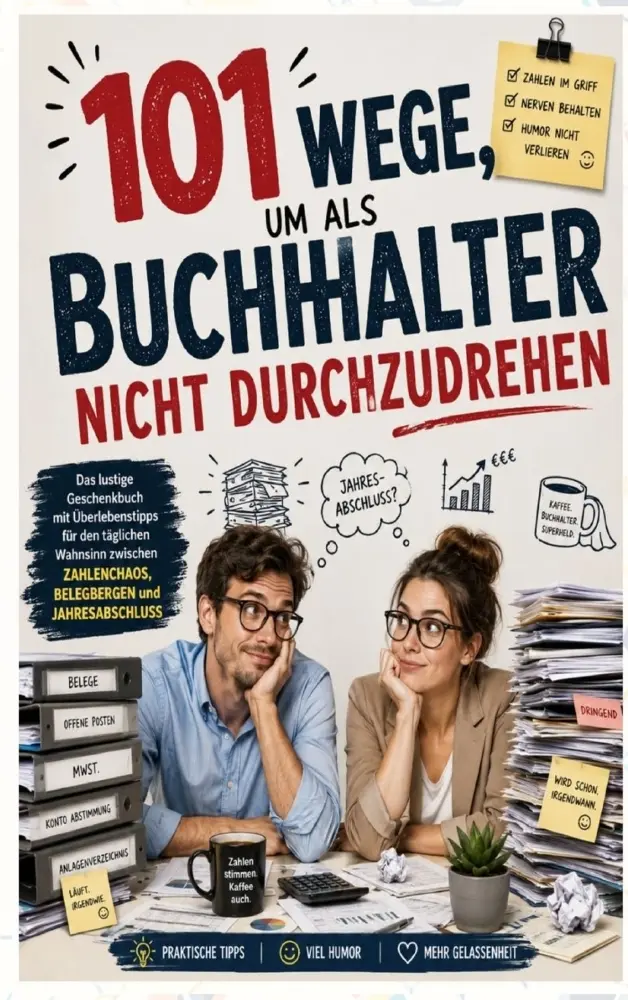 Cover: 9789403908366 | 101 Wege, um als Buchhalter nicht durchzudrehen: Das lustige...