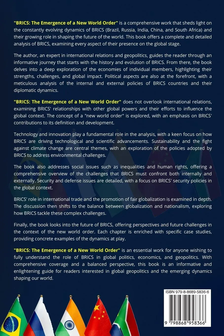 Rückseite: 9798868958366 | BRICS | John Bricsington | Taschenbuch | Englisch | 2023