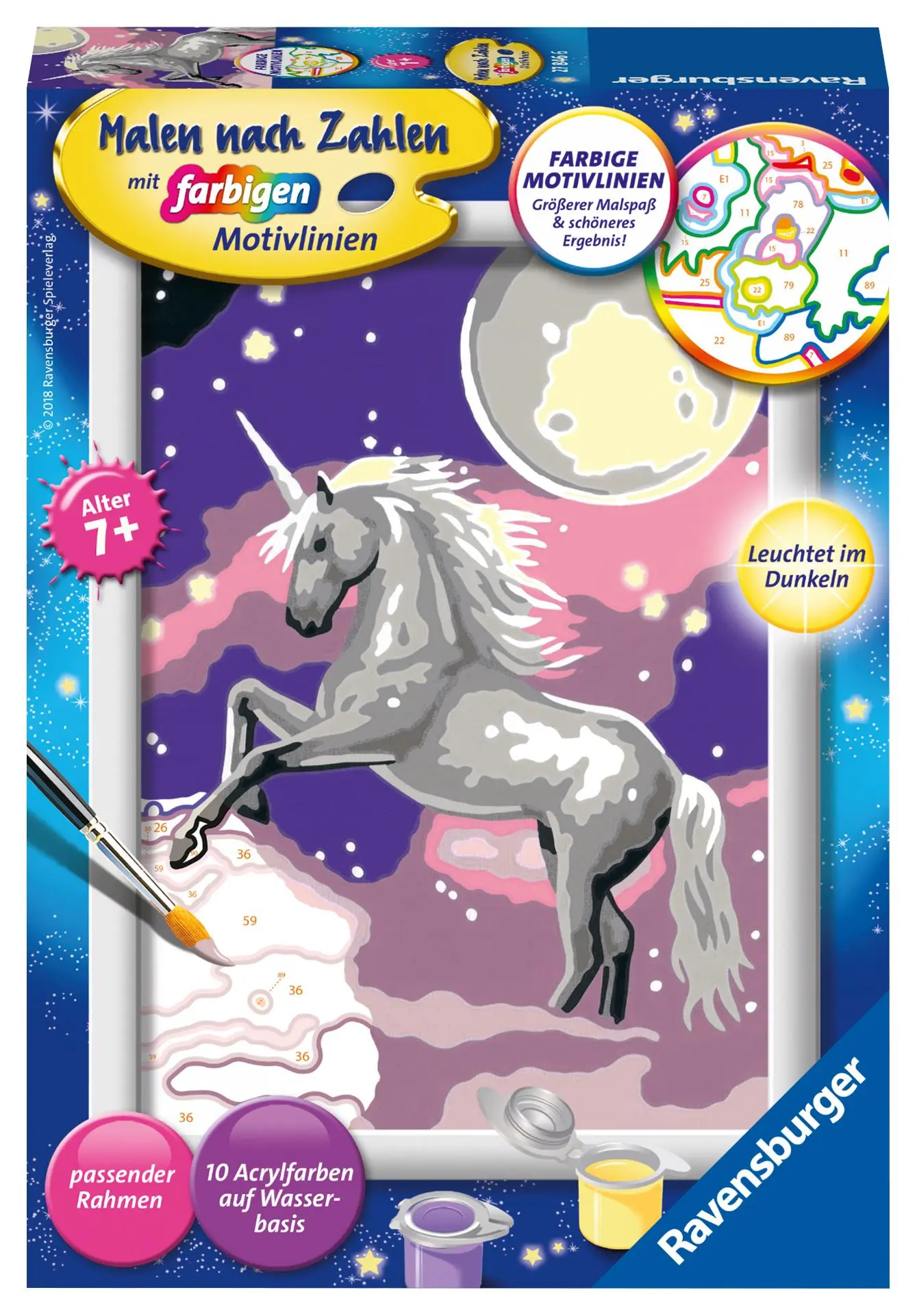 Cover: 4005556278466 | Einhorn. Malen nach Zahlen Serie E Brilliant | Spiel | 27846 | Deutsch