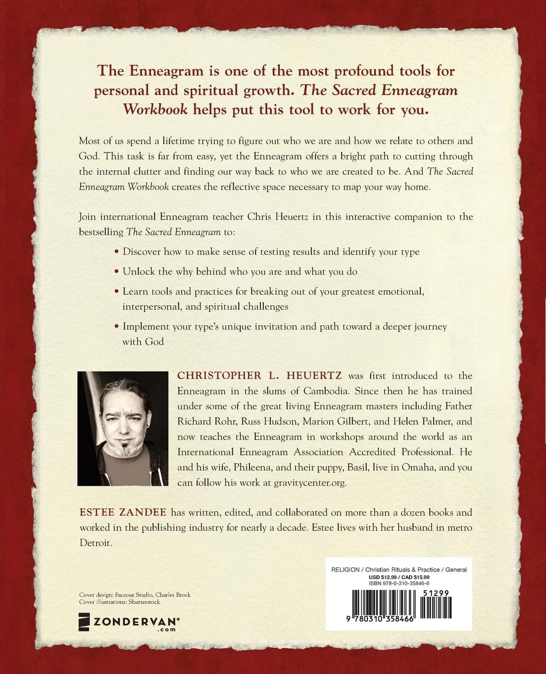 Rückseite: 9780310358466 | The Sacred Enneagram Workbook | Christopher L. Heuertz | Taschenbuch