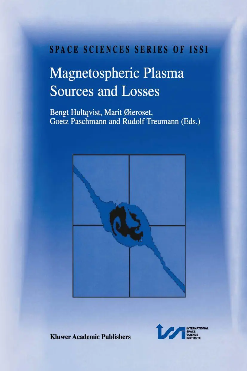 Cover: 9780792358466 | Magnetospheric Plasma Sources and Losses | Bengt Hultqvist (u. a.)