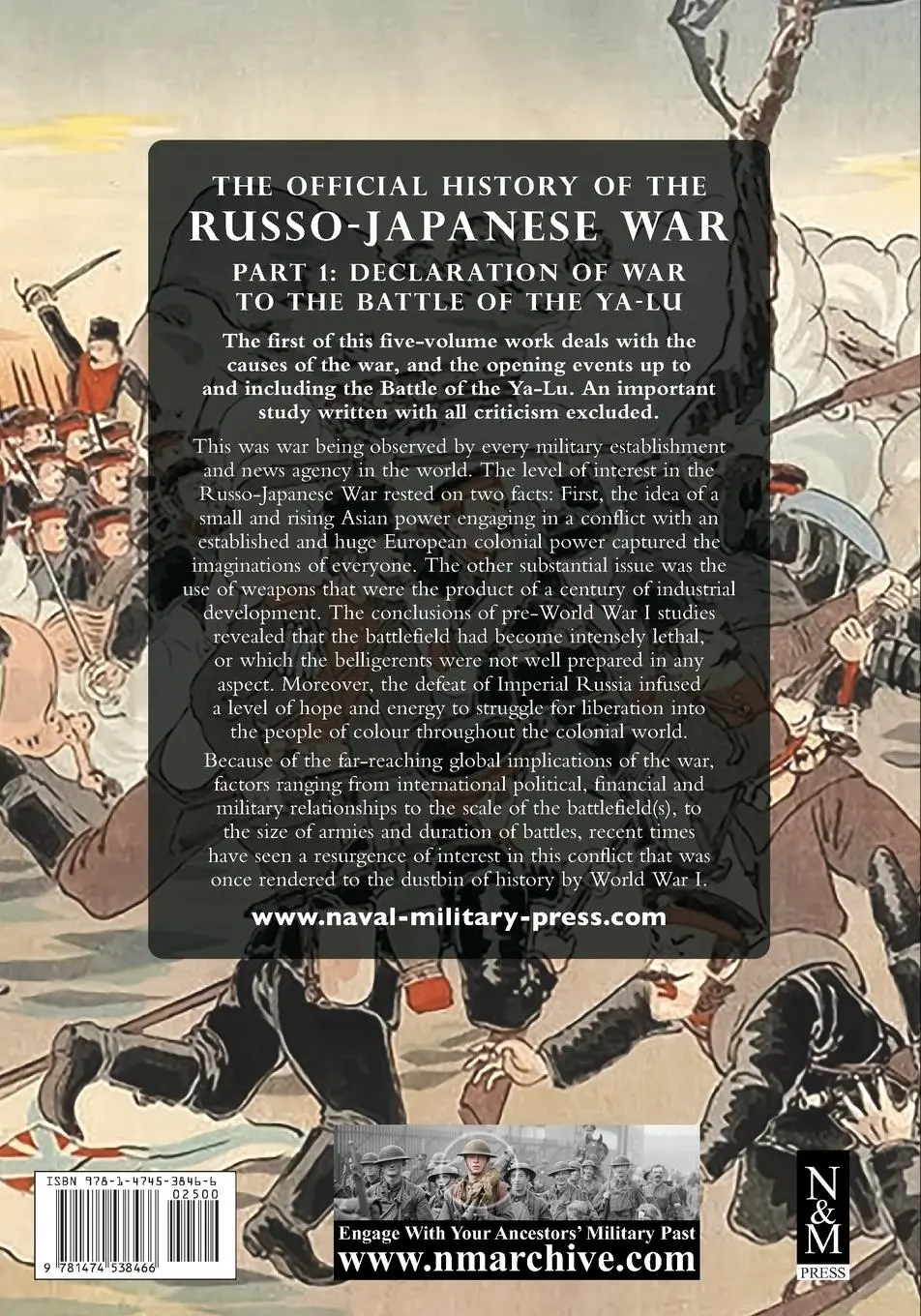 Rückseite: 9781474538466 | THE OFFICIAL HISTORY OF THE RUSSO-JAPANESE WAR | Defence | Taschenbuch