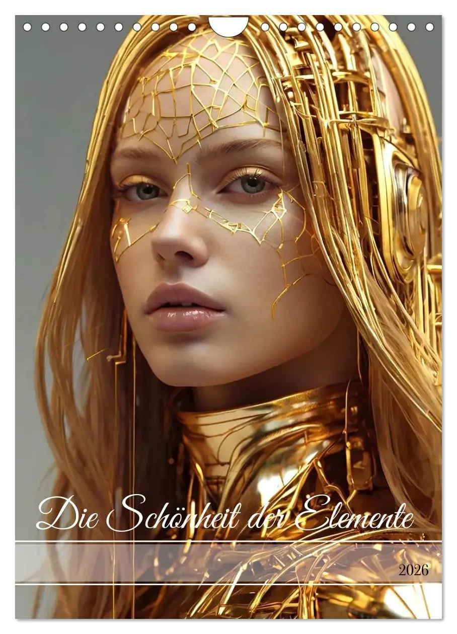 Cover: 9783457988466 | Die Schönheit der Elemente (Wandkalender 2026 DIN A4 hoch),...