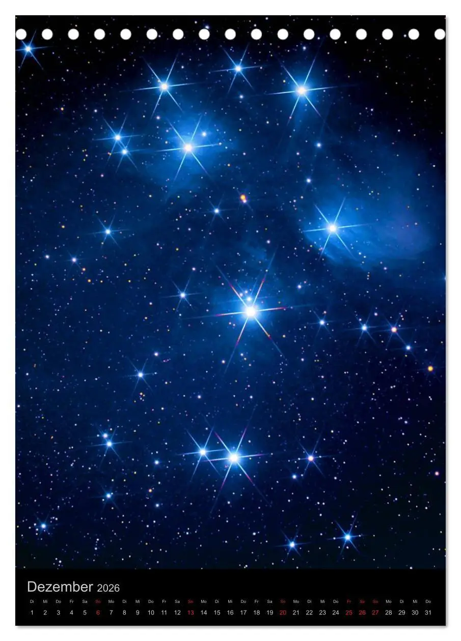 Bild: 9783516458466 | Schönheit des Universums (Tischkalender 2026 DIN A5 hoch), CALVENDO...