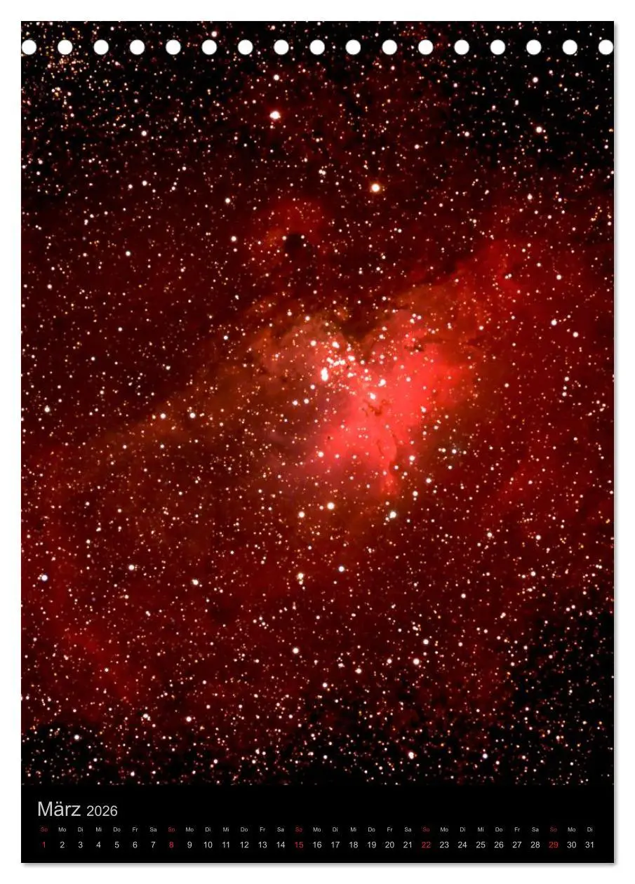 Bild: 9783516458466 | Schönheit des Universums (Tischkalender 2026 DIN A5 hoch), CALVENDO...