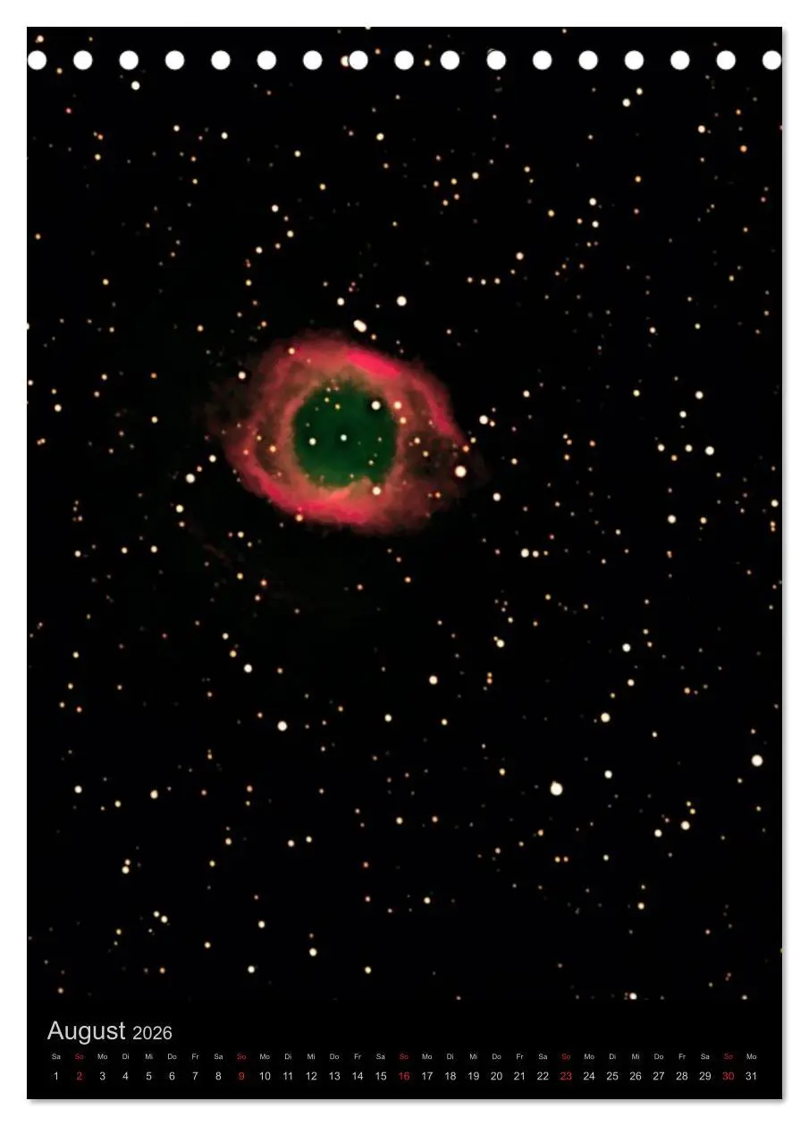 Bild: 9783516458466 | Schönheit des Universums (Tischkalender 2026 DIN A5 hoch), CALVENDO...