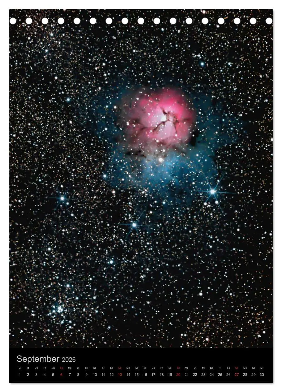 Bild: 9783516458466 | Schönheit des Universums (Tischkalender 2026 DIN A5 hoch), CALVENDO...