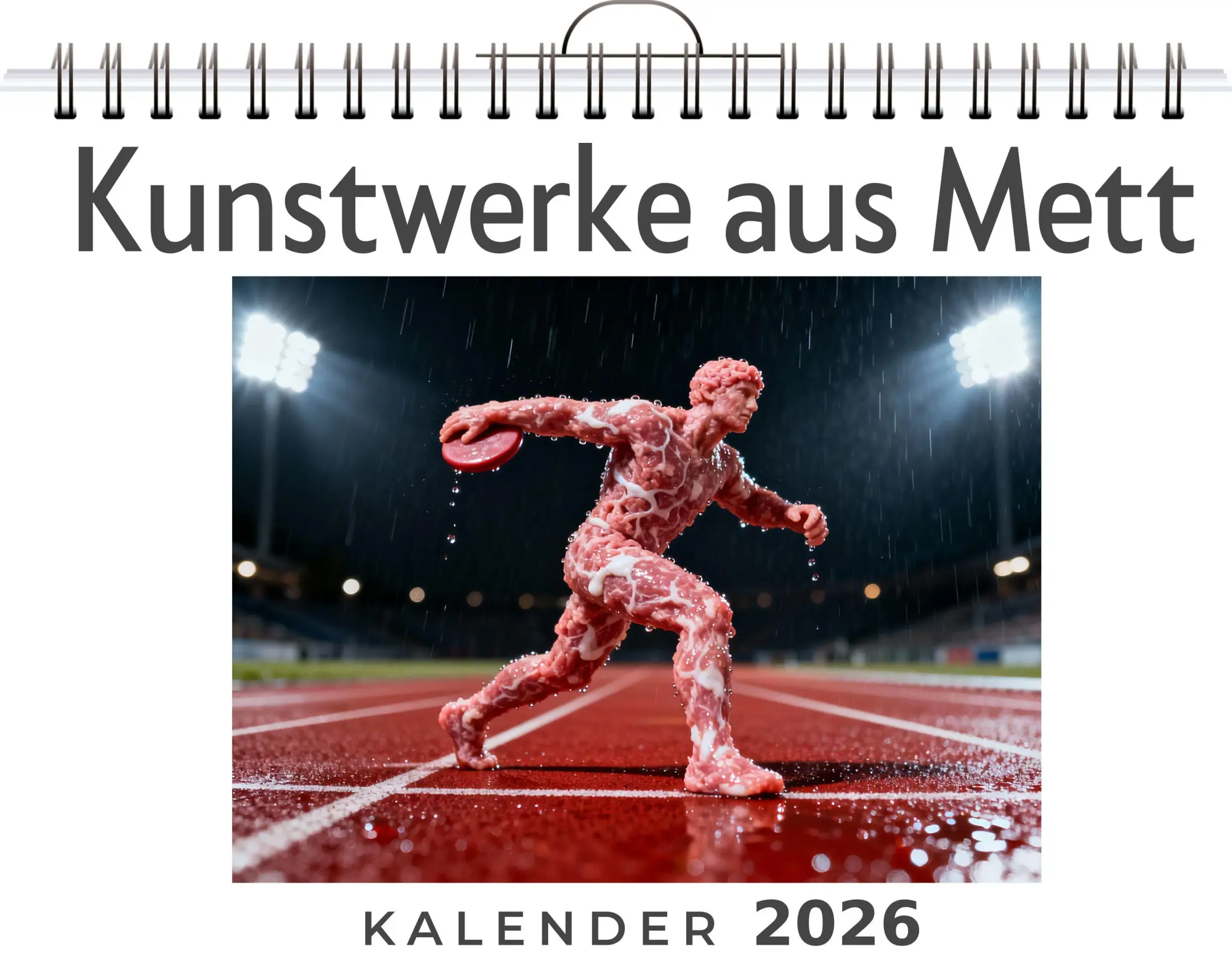 Cover: 9783695348466 | Kunstwerke aus Mett | Finn Schäfer | Kalender | Deutsch | 2026