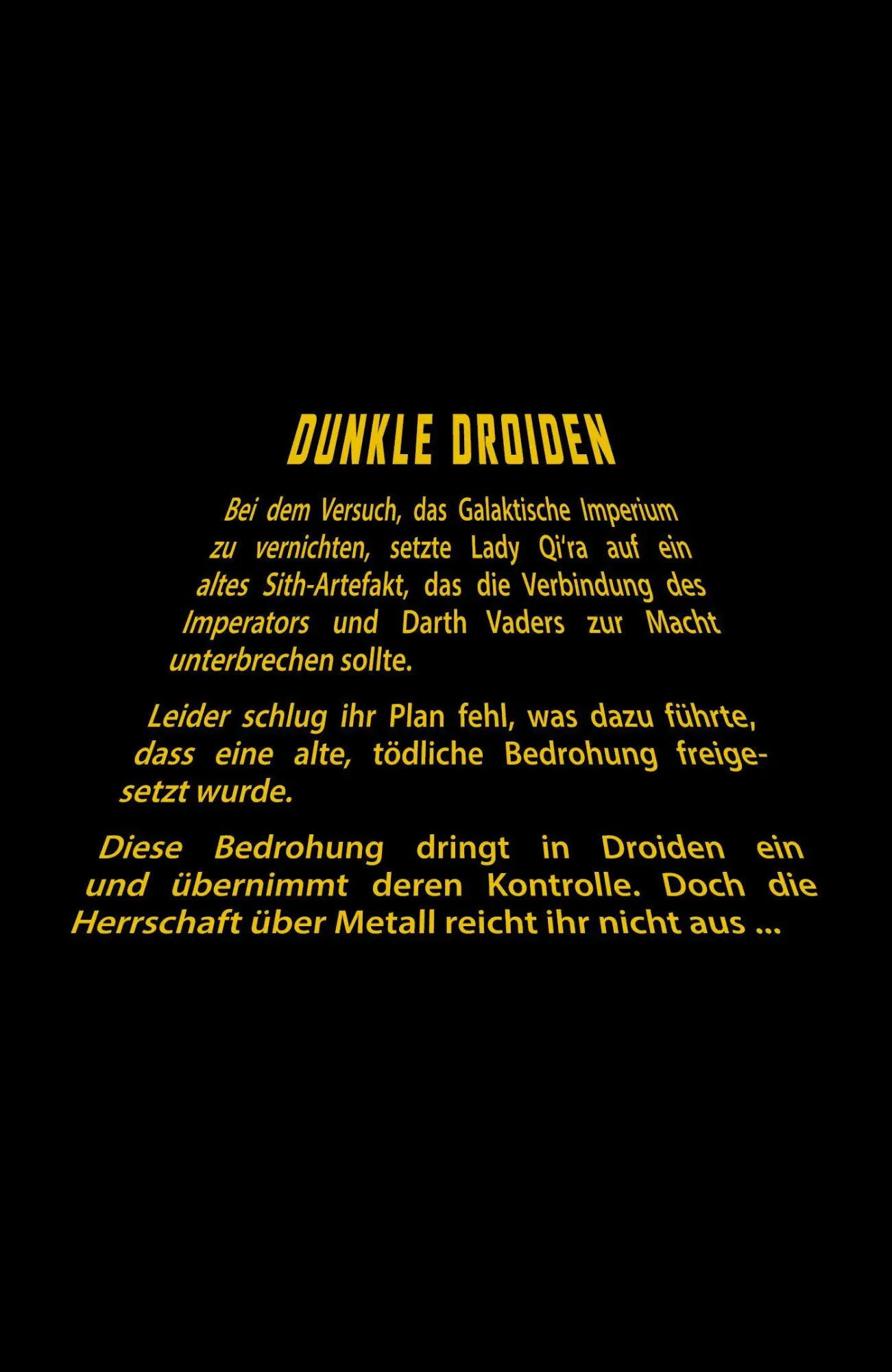 Bild: 9783741638466 | Star Wars Comics: Dunkle Droiden | Charles Soule | Taschenbuch | 2024