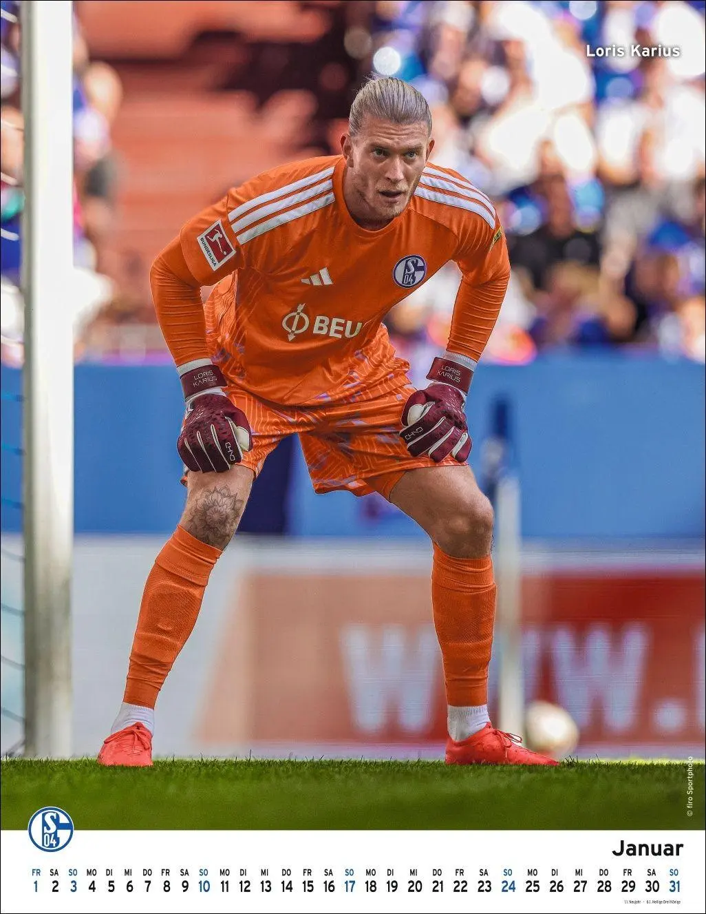 Bild: 9783756418466 | Schalke 04 Posterkalender 2027 | Kalender | Bundesliga Kalender Heye