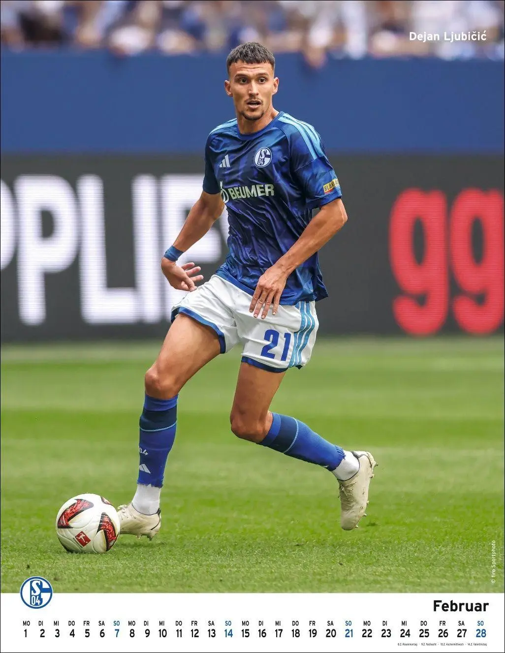 Bild: 9783756418466 | Schalke 04 Posterkalender 2027 | Kalender | Bundesliga Kalender Heye