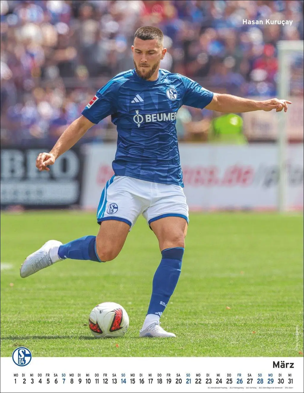 Bild: 9783756418466 | Schalke 04 Posterkalender 2027 | Kalender | Bundesliga Kalender Heye