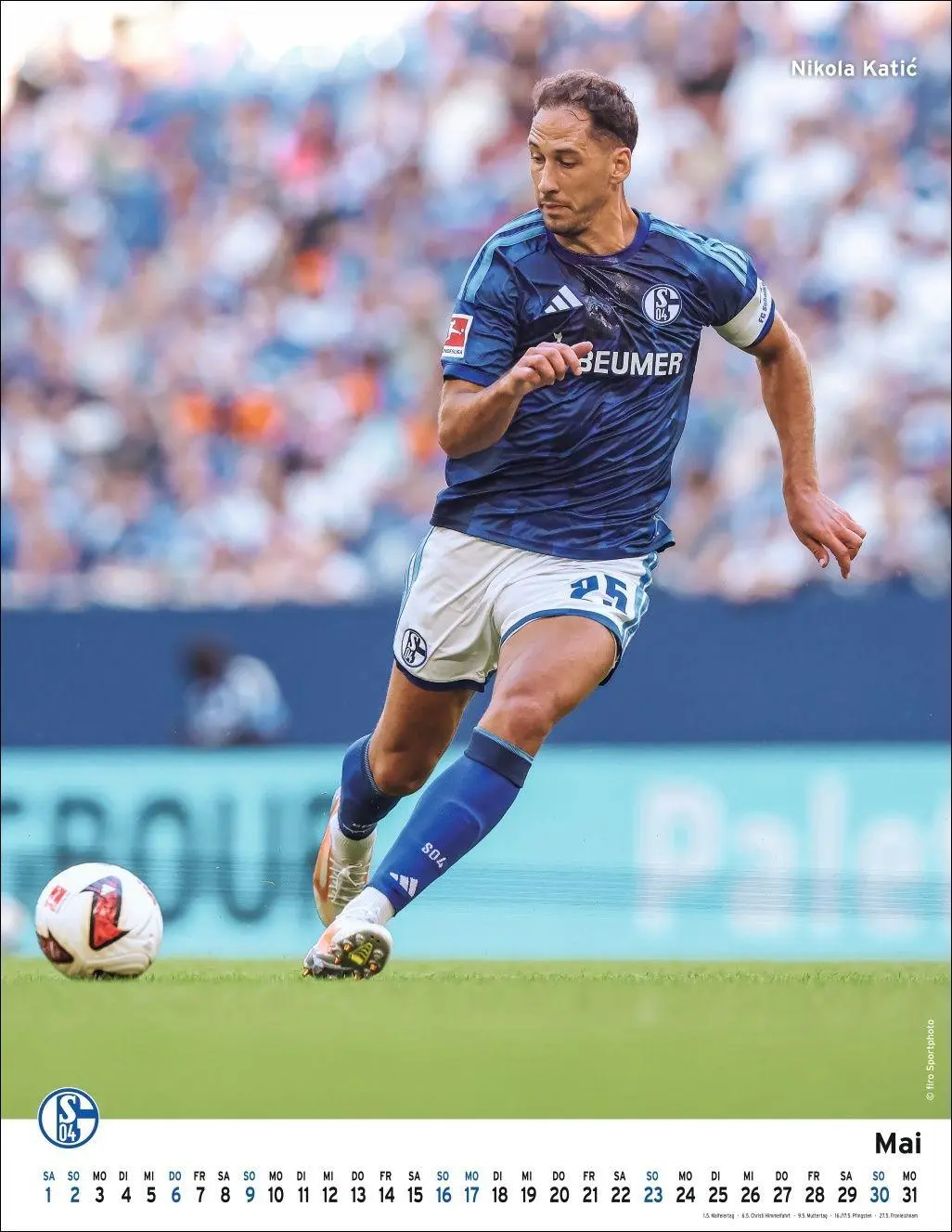 Bild: 9783756418466 | Schalke 04 Posterkalender 2027 | Kalender | Bundesliga Kalender Heye