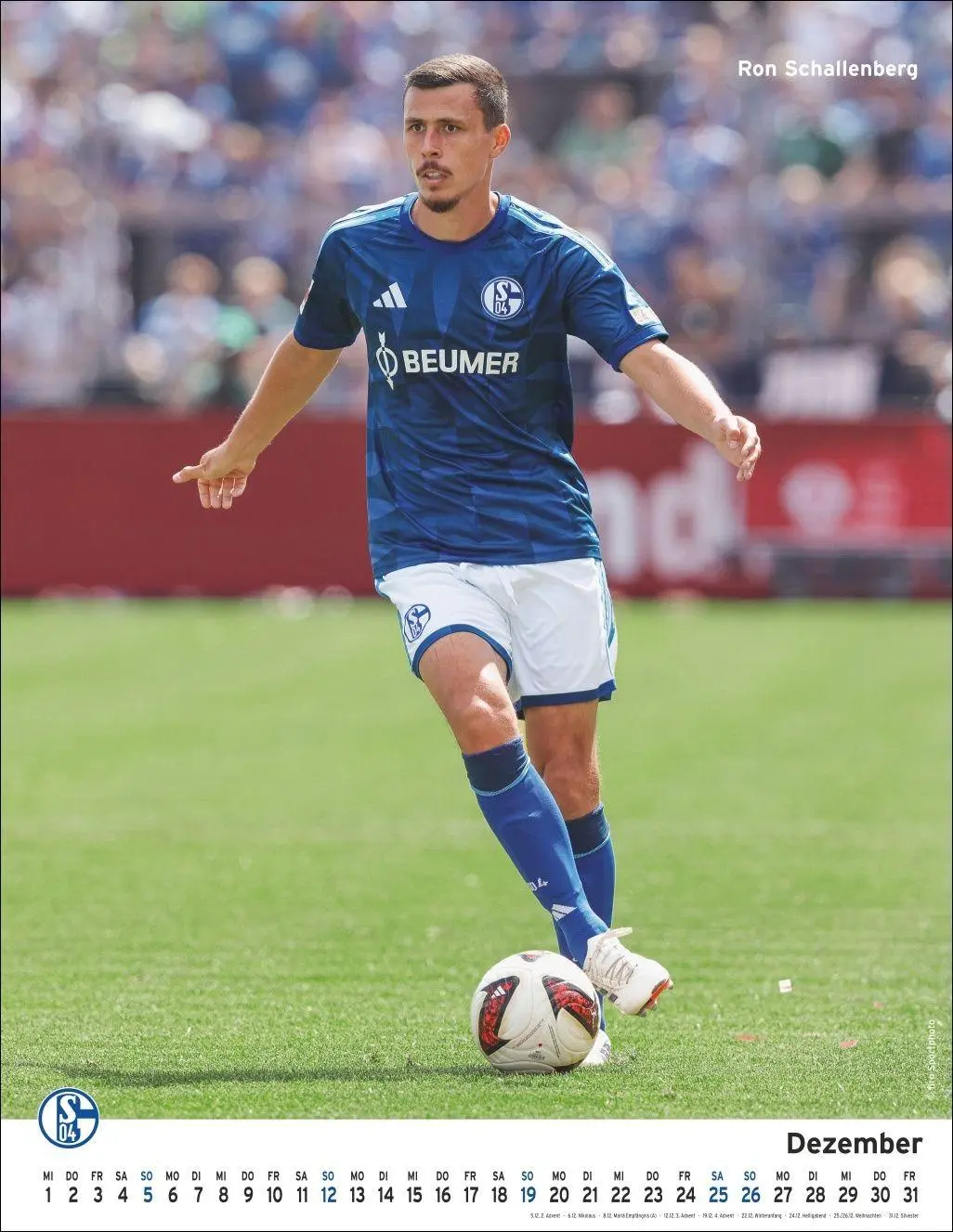Bild: 9783756418466 | Schalke 04 Posterkalender 2027 | Kalender | Bundesliga Kalender Heye