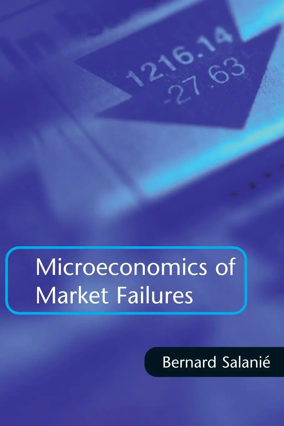 Cover: 9780262528566 | Microeconomics of Market Failures | Bernard Salanie | Taschenbuch