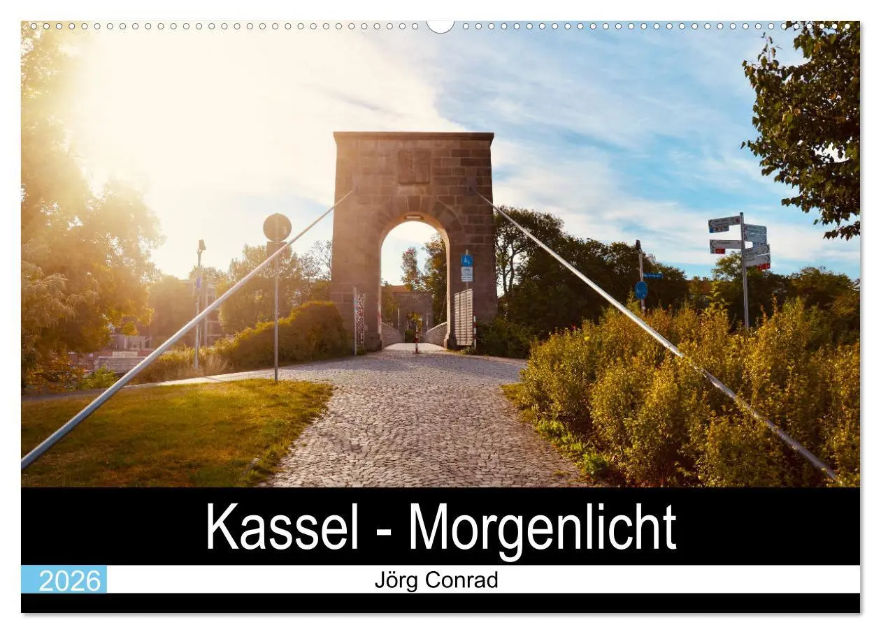 Cover: 9783457738566 | Kassel - Morgenlicht (Wandkalender 2026 DIN A2 quer), CALVENDO...