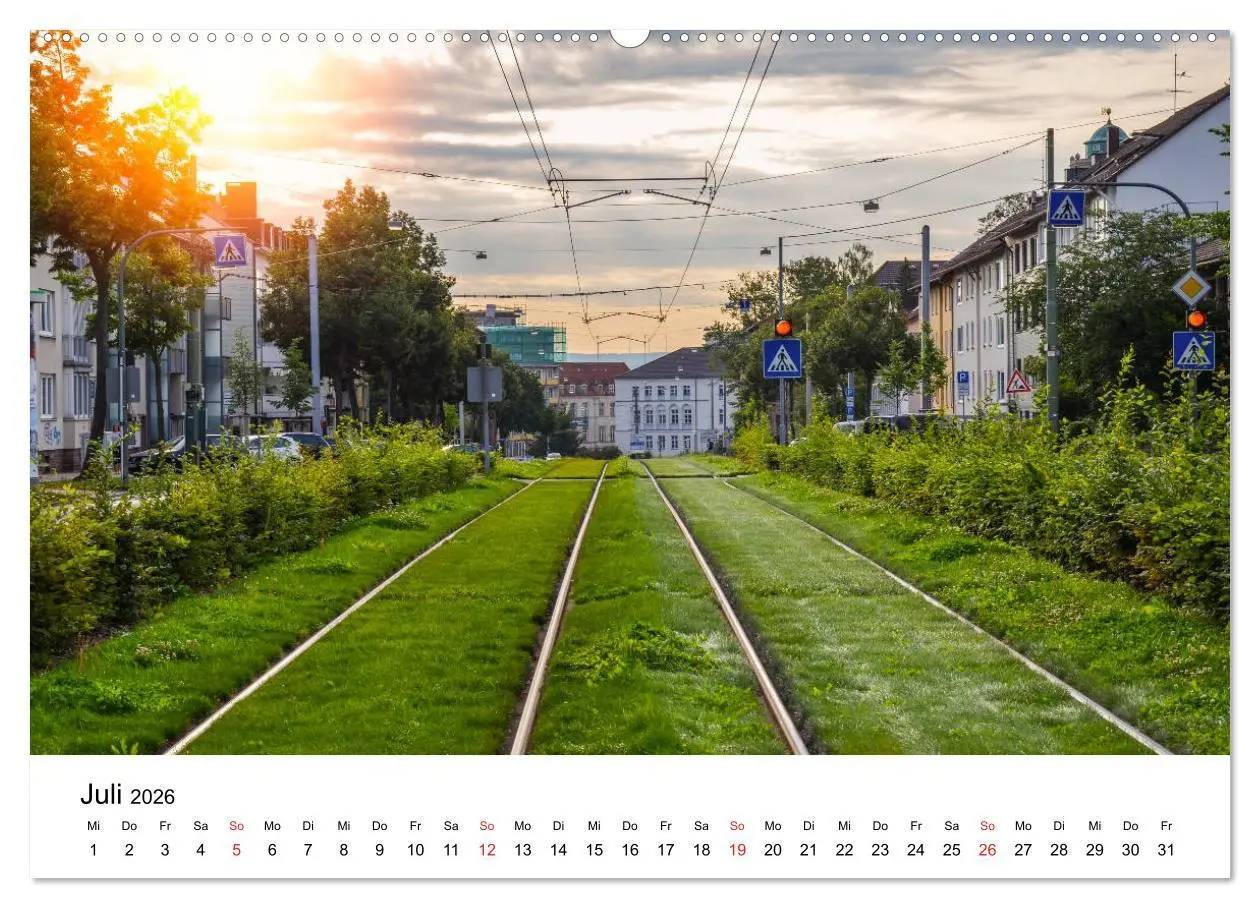 Bild: 9783457738566 | Kassel - Morgenlicht (Wandkalender 2026 DIN A2 quer), CALVENDO...