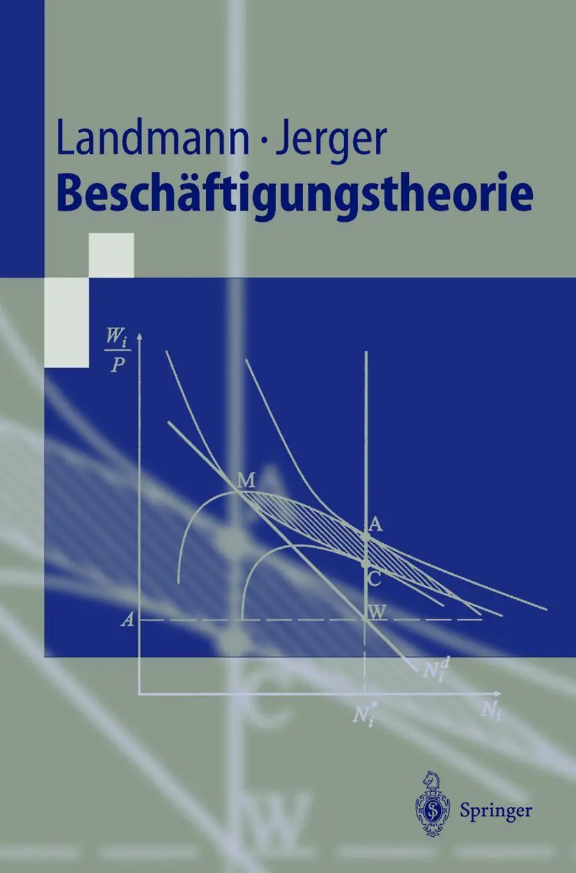 Cover: 9783540658566 | Beschäftigungstheorie | Oliver Landmann (u. a.) | Taschenbuch | xii