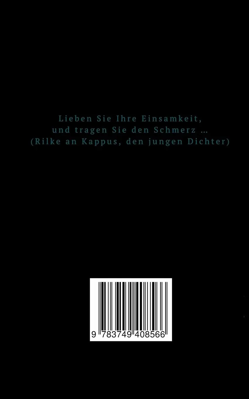 Rückseite: 9783749408566 | Briefe an einen jungen Dichter | Rainer Maria Rilke | Taschenbuch