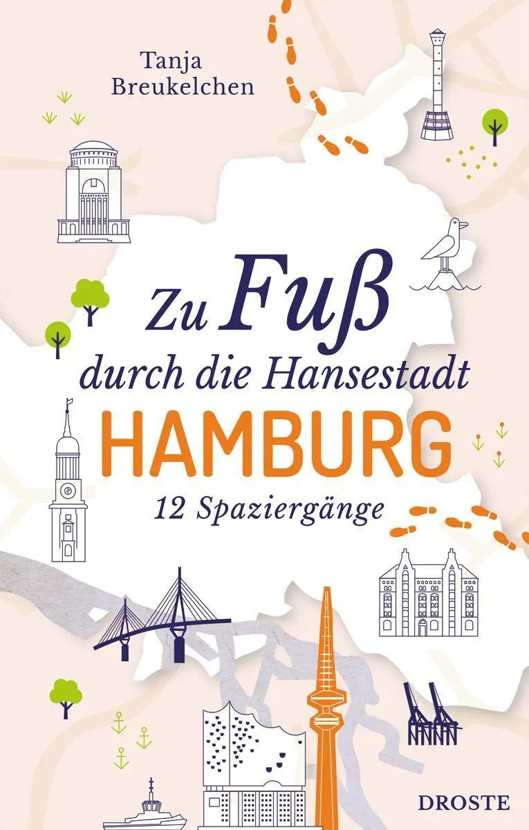 Cover: 9783770028566 | Zu Fuß durch die Hansestadt Hamburg | Tanja Breukelchen | Taschenbuch