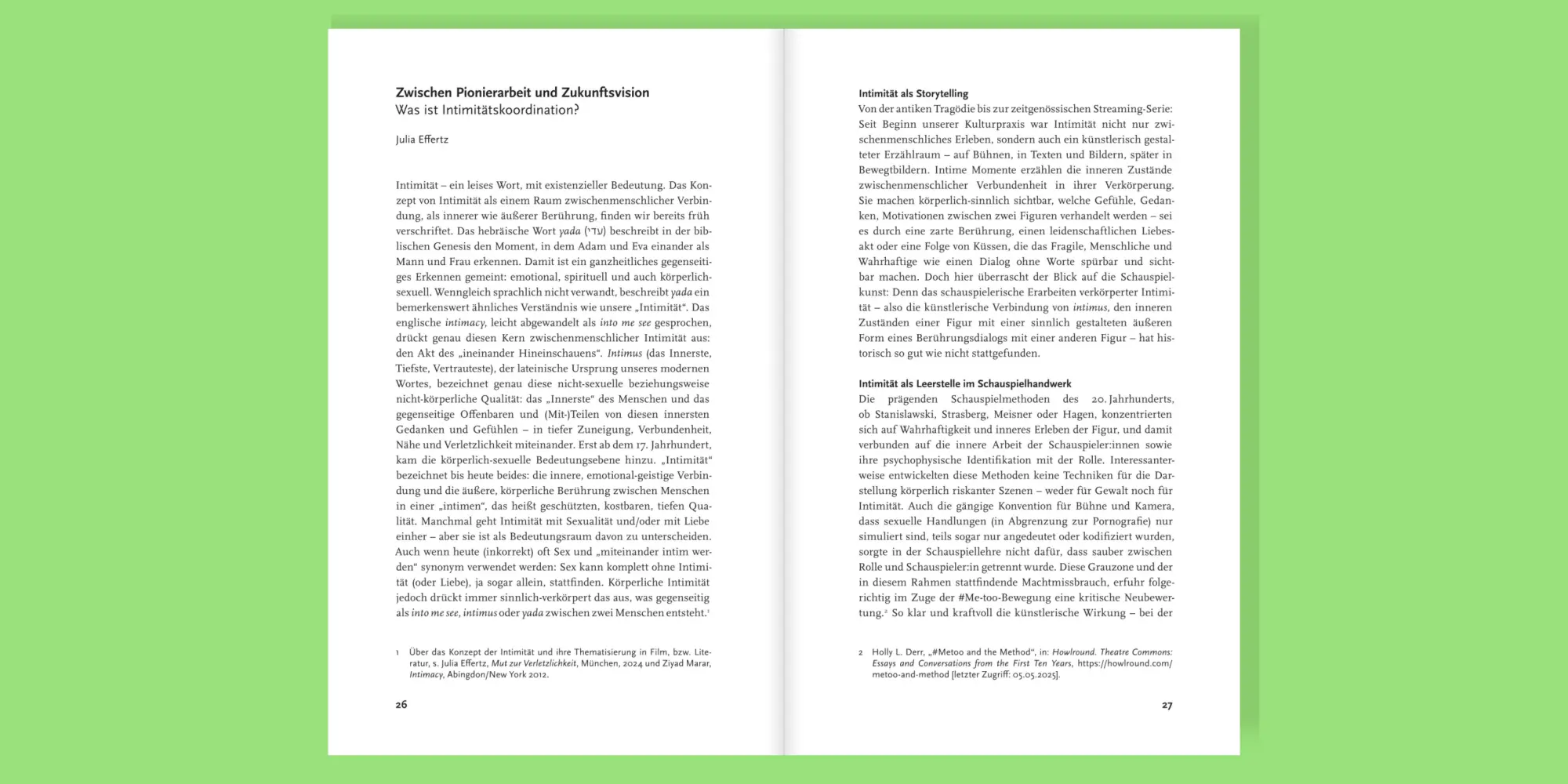 Bild: 9783894878566 | Intimitätskoordination | Saskia Oidtmann | Taschenbuch | 176 S. | 2025