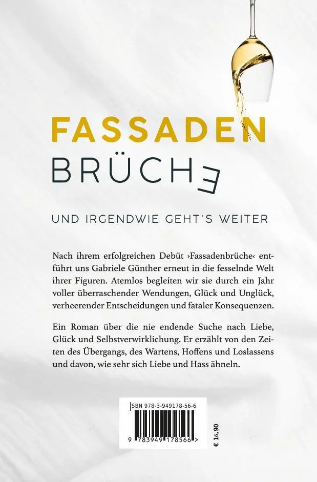 Rückseite: 9783949178566 | Fassadenbrüche | Und irgendwie gehts weiter | Gabriele Günther | Buch