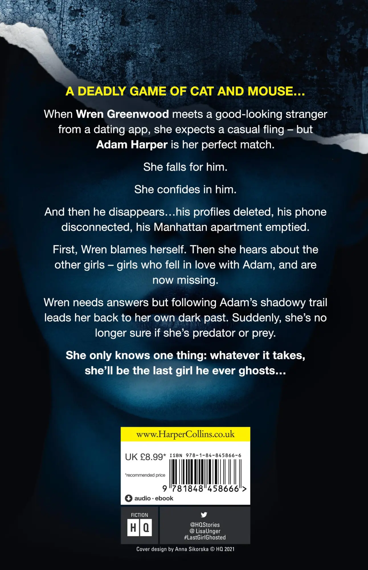 Rückseite: 9781848458666 | Last Girl Ghosted | Lisa Unger | Taschenbuch | Kartoniert / Broschiert