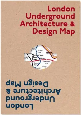 Cover: 9781912018666 | London Underground Architecture &amp; Design Map | Mark Ovenden (u. a.)