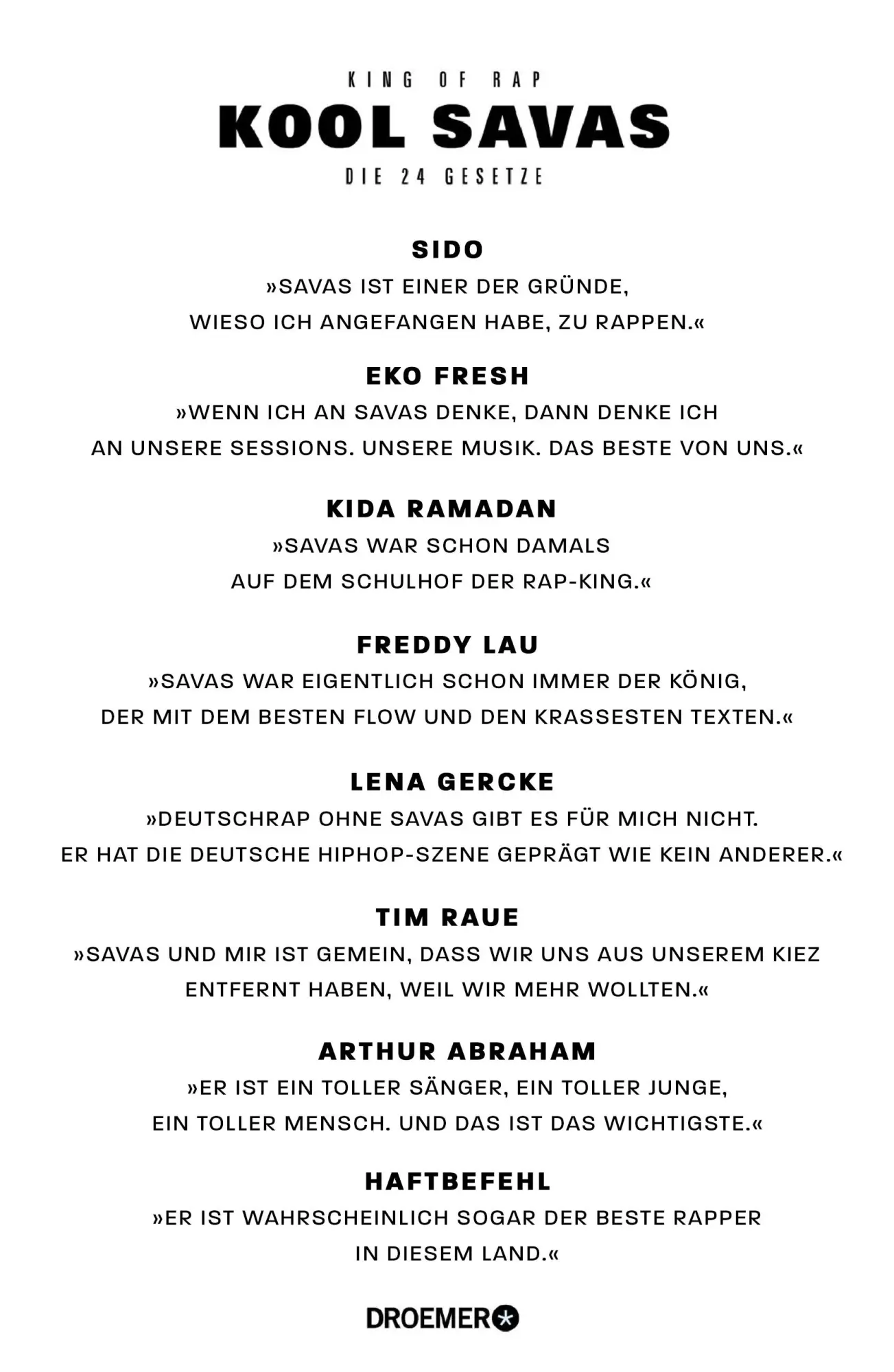 Bild: 9783426278666 | King of Rap | Die 24 Gesetze | Kool Savas | Buch | 368 S. | Deutsch