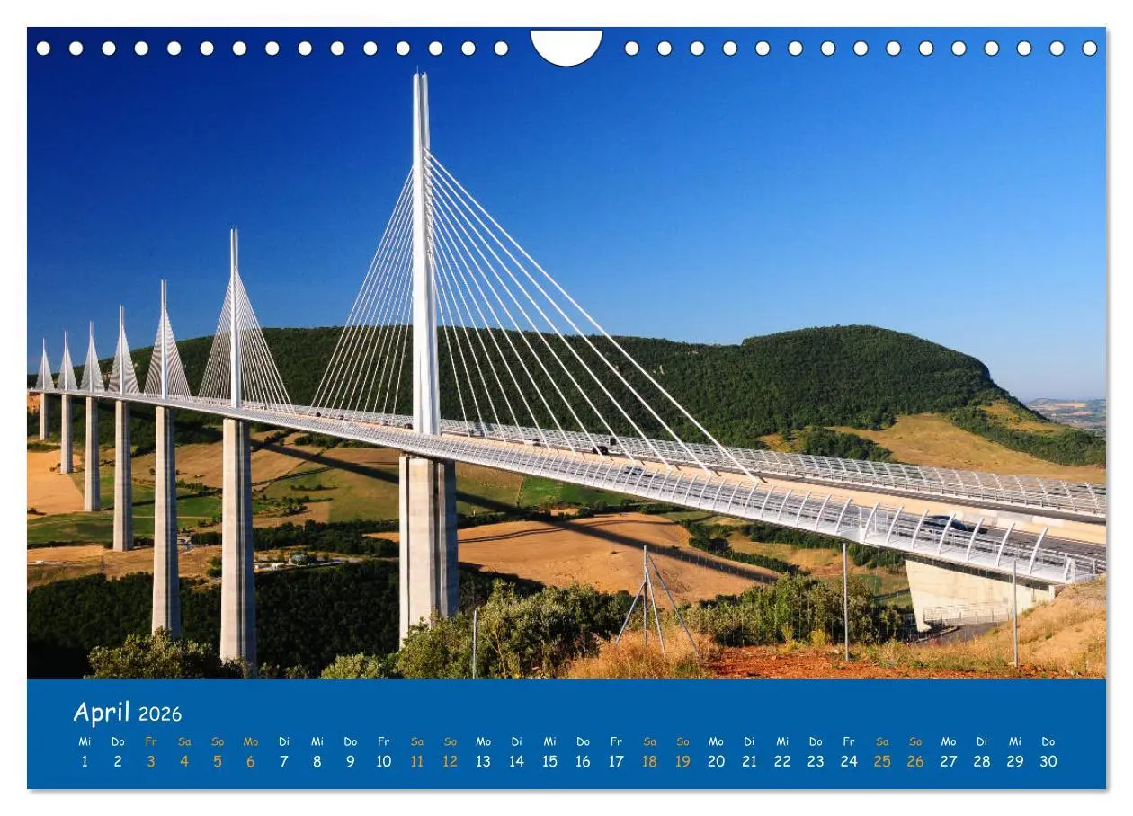 Bild: 9783457278666 | Quer durch Südfrankreich (Wandkalender 2026 DIN A4 quer), CALVENDO...