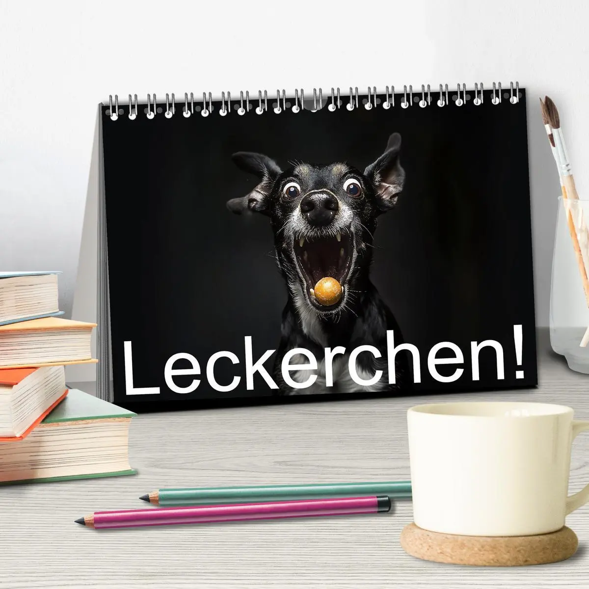 Bild: 9783457348666 | Leckerchen! (Tischkalender 2026 DIN A5 quer), CALVENDO Monatskalender