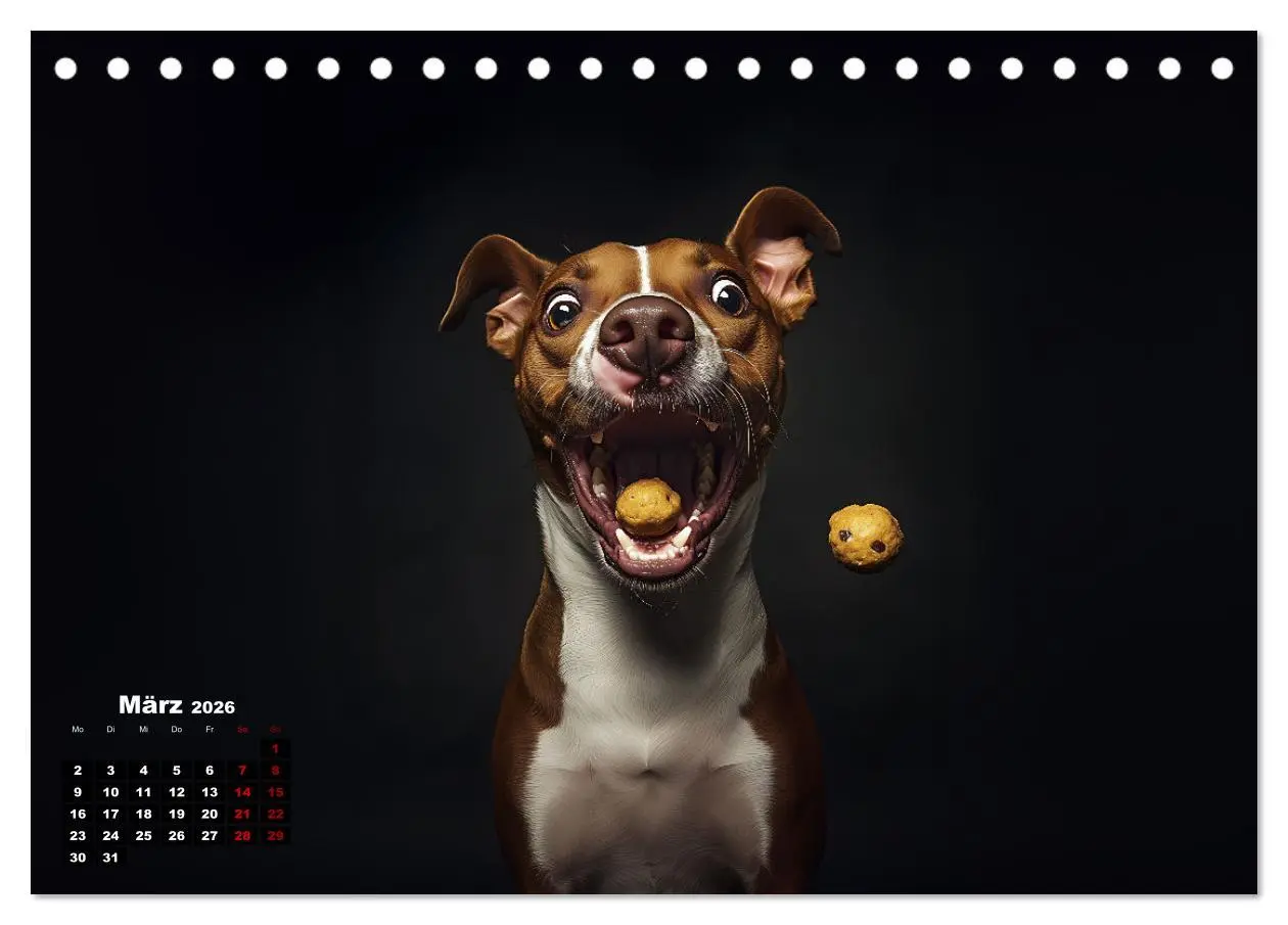 Bild: 9783457348666 | Leckerchen! (Tischkalender 2026 DIN A5 quer), CALVENDO Monatskalender