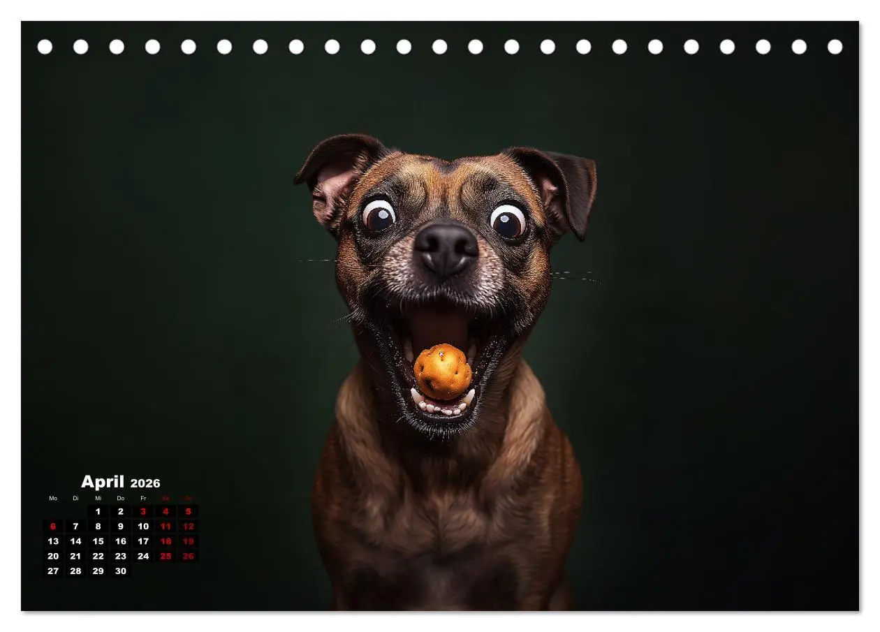 Bild: 9783457348666 | Leckerchen! (Tischkalender 2026 DIN A5 quer), CALVENDO Monatskalender