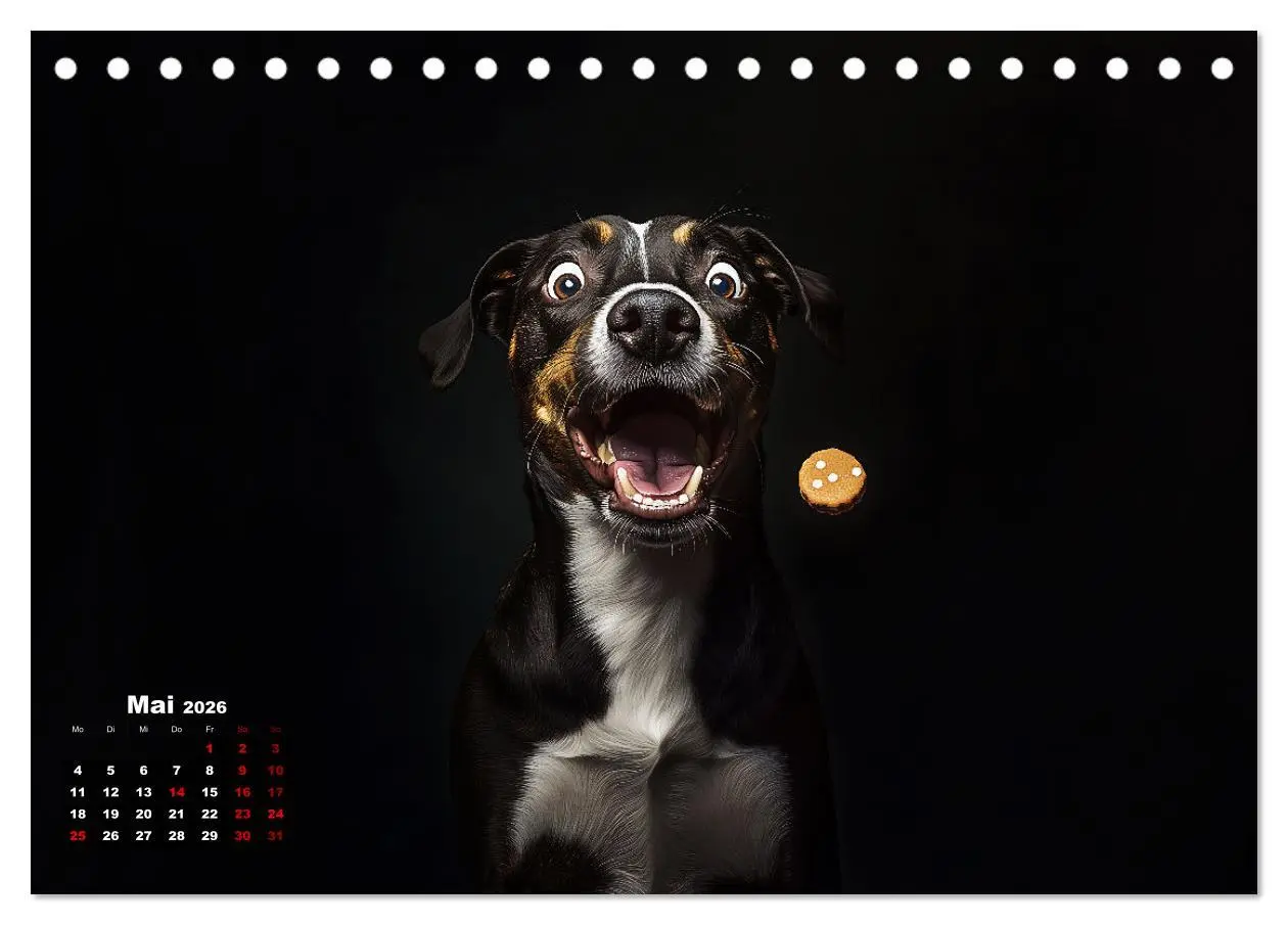 Bild: 9783457348666 | Leckerchen! (Tischkalender 2026 DIN A5 quer), CALVENDO Monatskalender