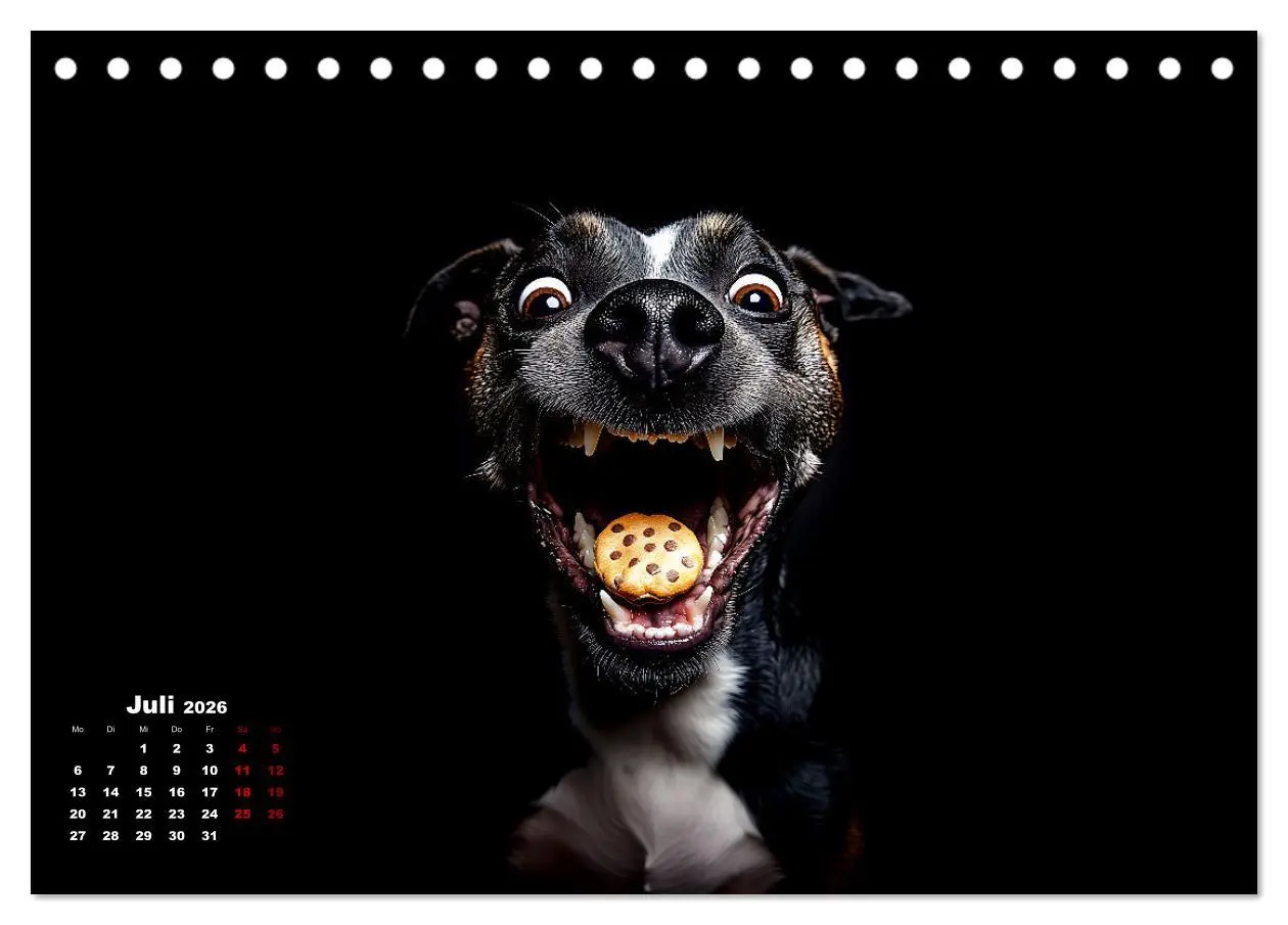 Bild: 9783457348666 | Leckerchen! (Tischkalender 2026 DIN A5 quer), CALVENDO Monatskalender