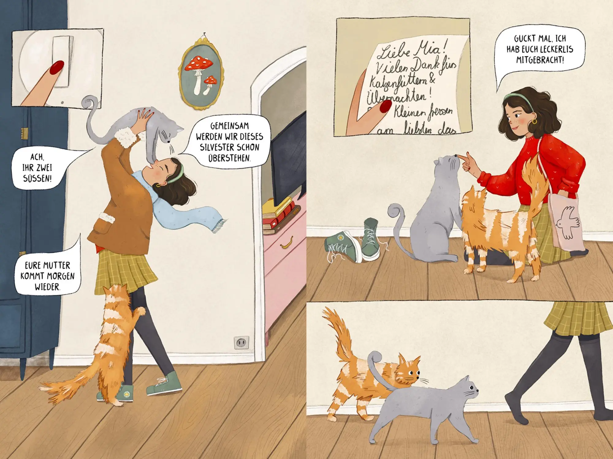 Bild: 9783649648666 | Cat People | Eine Lovestory (Graphic Novel) | Lea Melcher | Buch