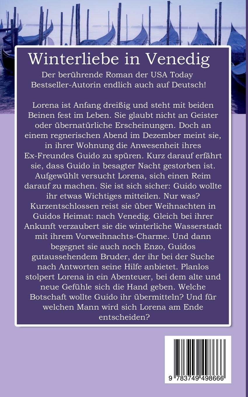 Rückseite: 9783749498666 | Winterliebe in Venedig: Eine Weihnachts-Love-Story | Beate Boeker