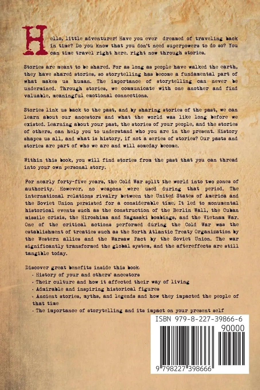 Rückseite: 9798227398666 | The Cold War for Kids | Ched Ed | Taschenbuch | Englisch | 2024
