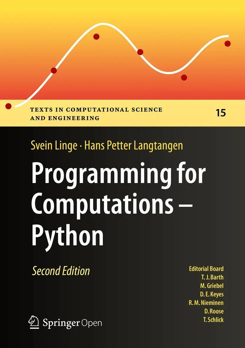 Cover: 9783030168766 | Programming for Computations - Python | Hans Petter Langtangen (u. a.)