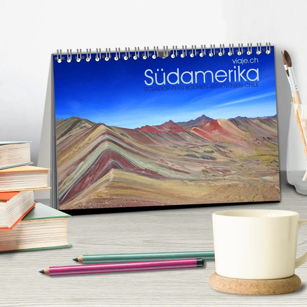 Bild: 9783457268766 | Südamerika - viaje.ch (Tischkalender 2026 DIN A5 quer), CALVENDO...